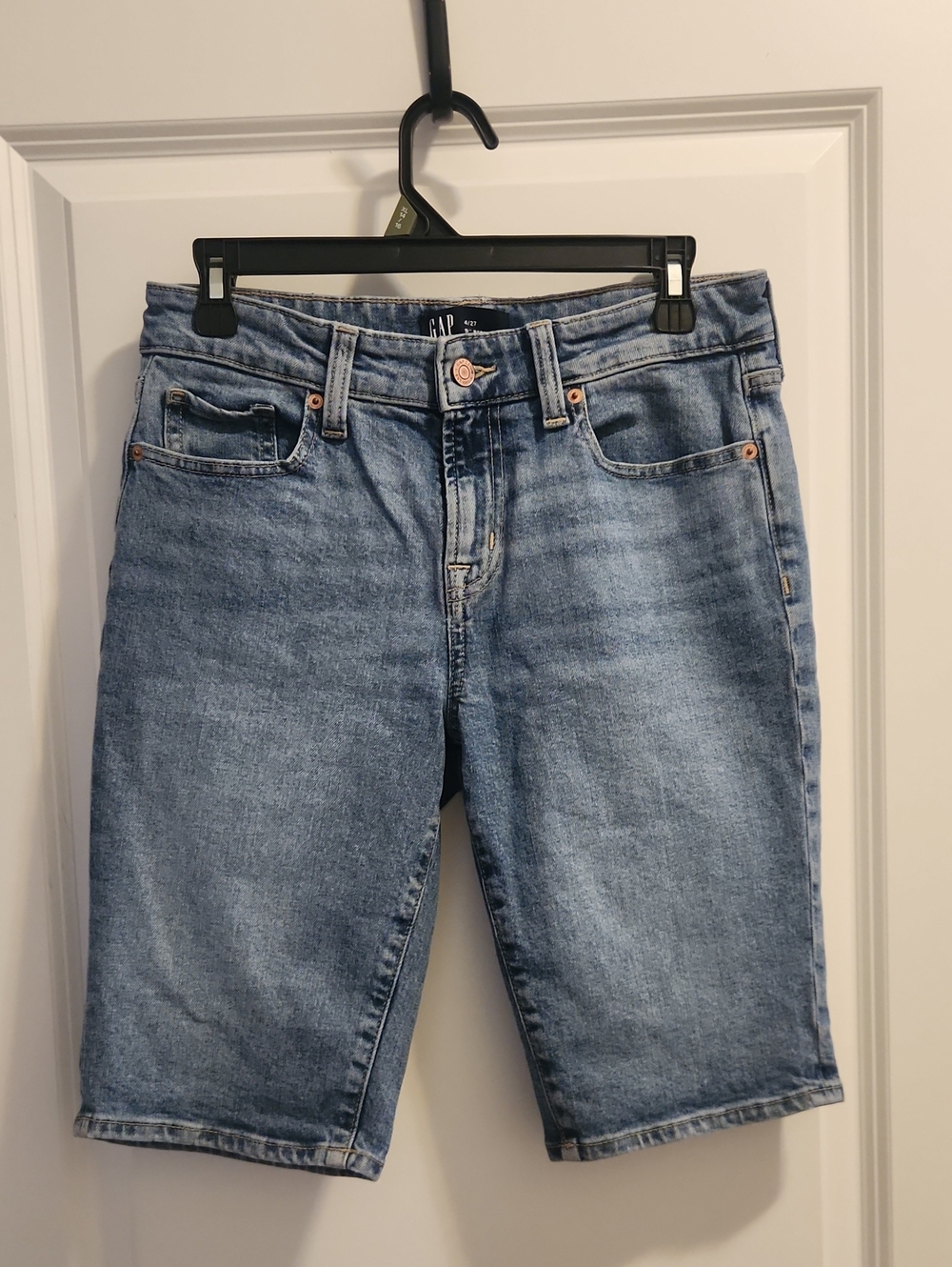 GAP Light Blue Denim Bermuda Jeans